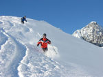 Traumhaft...Tiefschnee im Skiurlaub